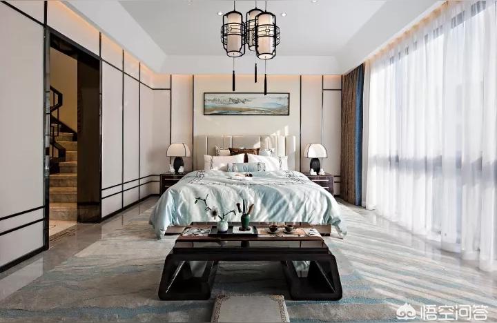 中卧室装修设计风格有什么新中式风格的设计方案推荐