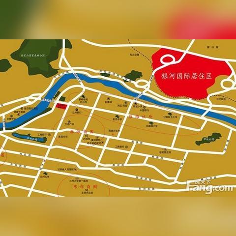 兰州市的新港城在哪里