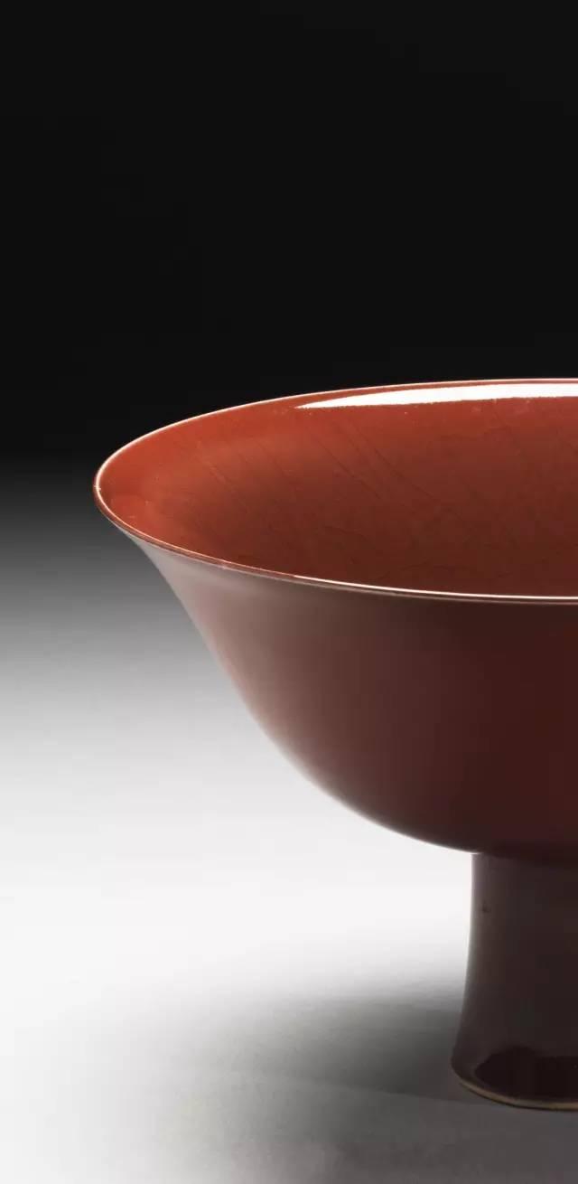 元代铜红釉瓷器