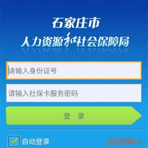 石家庄市医保包括什么