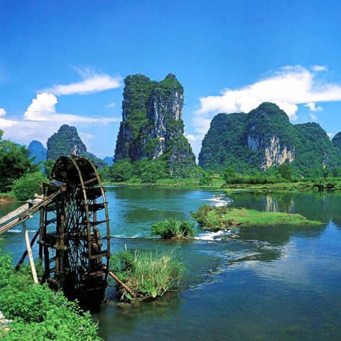 桂林市怎么坐船去漓江大桥