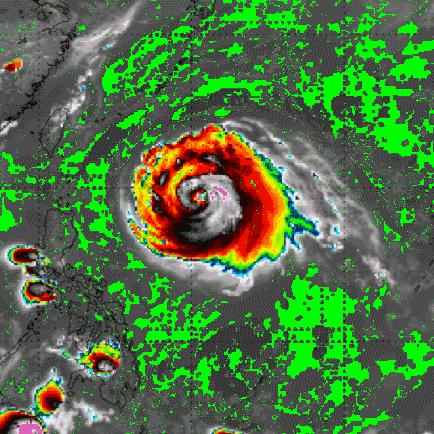红外云图怎么看