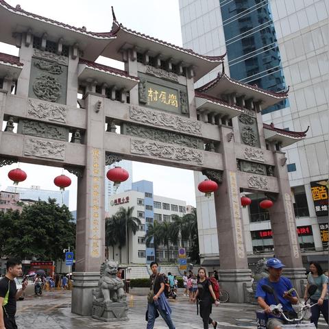深圳市岗厦村属于哪个区