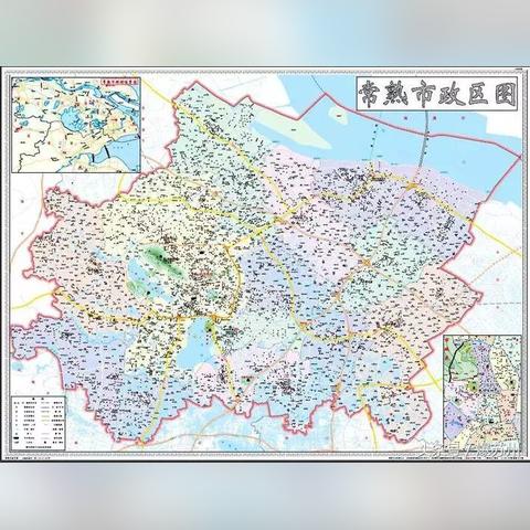 行政区划苏州市常熟市区