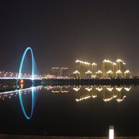 怎么形容西安市夜景