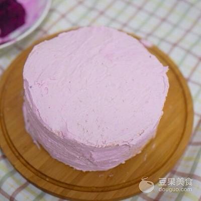 奶油蛋糕紫色怎么调(蛋糕红色怎么调色)