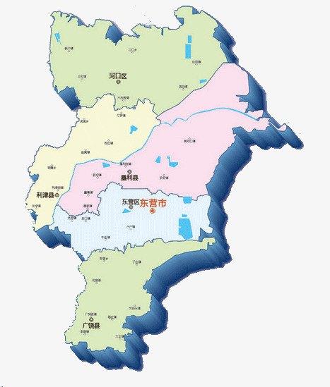 山东东营地图