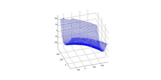三维点云坐标数据输入matlab并3d显示