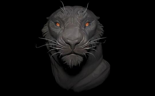【3d建模】使用zbrush制作豹子3d模型，zb加速雕刻