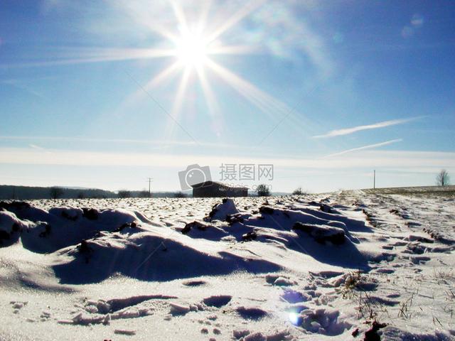 下雪了好美的雪景说说