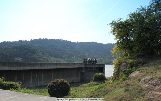 汕头大学雕塑水库山水建筑园林摄影