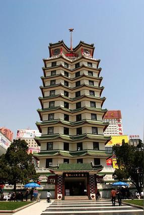 郑州地标二七纪念塔