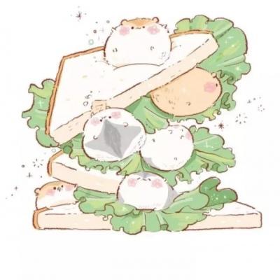 小仓鼠,卡通动漫,卡哇伊