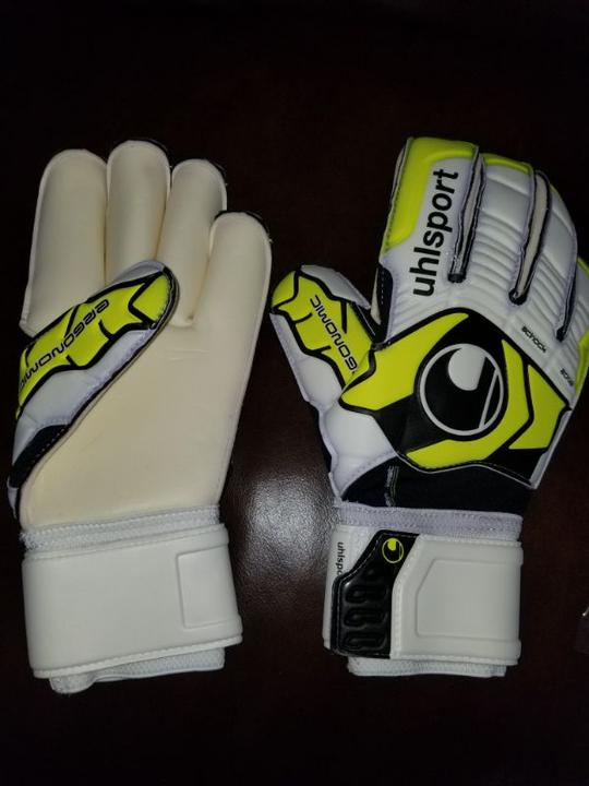 uhlsport德国月牙优思宝4mm管指supersoft守门员门将龙门手套