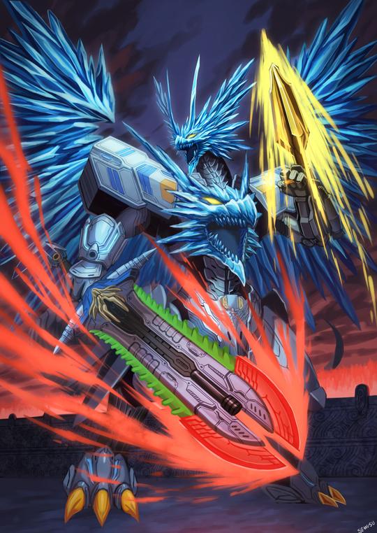 爱德蒙の画阁:假面骑士拟龙化