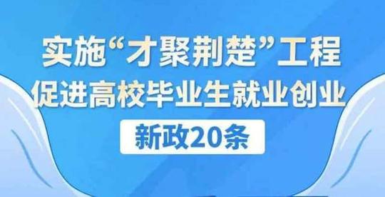 湖北20条措施促进高校毕业生就业创业大学生创业最高扶持50万