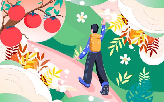 白露节气海报文案