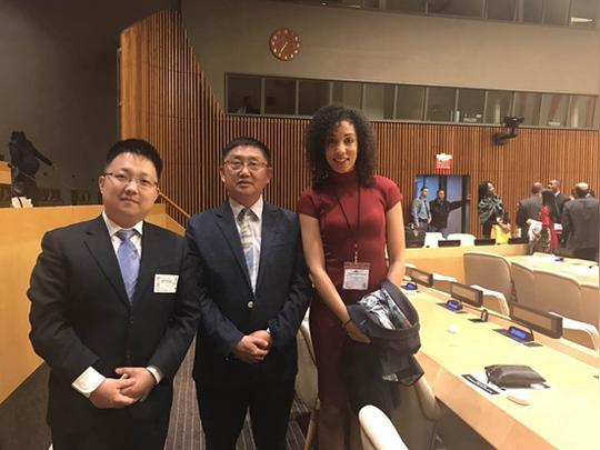 青岛市青年创业促进会走进联合国共同探讨创业创新