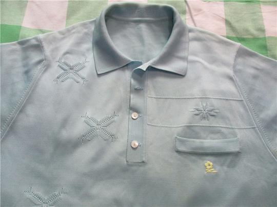 8.90年代奢侈品衣服收藏经典梦特娇娇衫体恤衫道具服装2905八成新