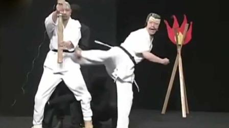 日本人创意搞笑跆拳道大师，创意度和讽刺味十足!