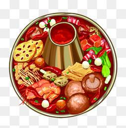 【手绘火锅菜素材】免费下载_手绘火锅菜图片