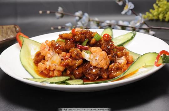 菜花烧肉段免费下载菜花烧肉段溜肉段醋溜肉段图片素材风景|生活