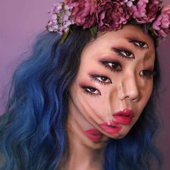 闪瞎眼的视错觉化妆|韩国彩妆达人dainyoon