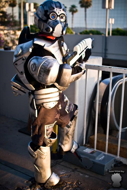 最终幻想电影和光晕cosplay
