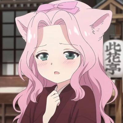 低糖微丧的动漫女生头像＋文案