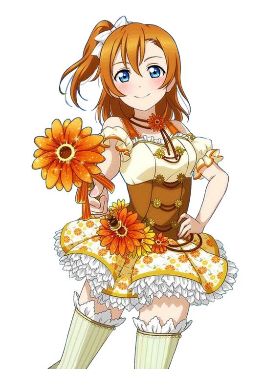 动漫二次元lovelive卡牌抠图素材