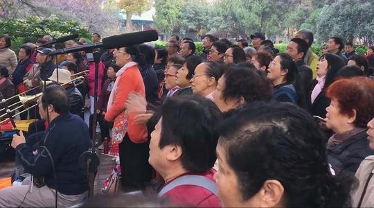 数百名老人公园演唱经典红歌《大中国》,听的热血沸腾!