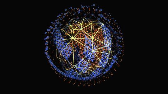 4k超清超值科技数字化全息视频广告素材_3840x2160