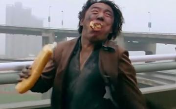 黄渤甩头表情包动态图