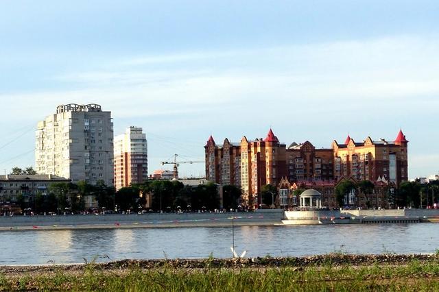 美丽的边境城市黑河市