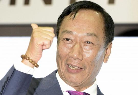 鸿海总裁郭台铭:现在年轻人创业,钱不是问题