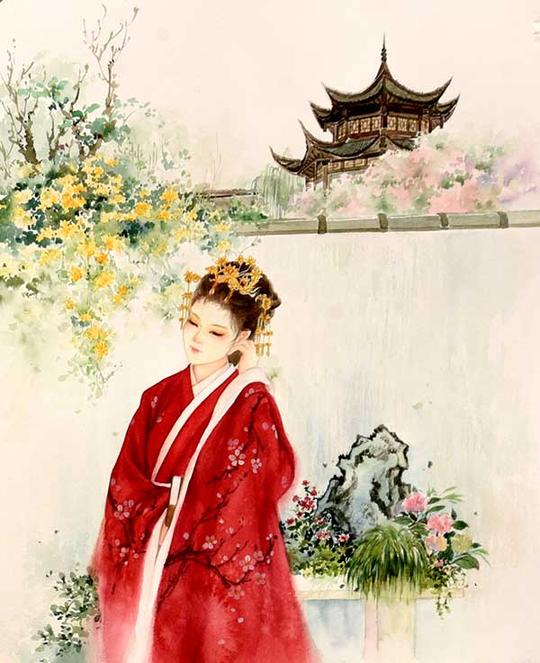 宁波大学现惊艳中国风手绘插画触发创业潮