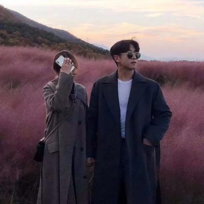 抖音好看的情侣头像合照一对两张暧昧情侣头像一对一左一右好看的