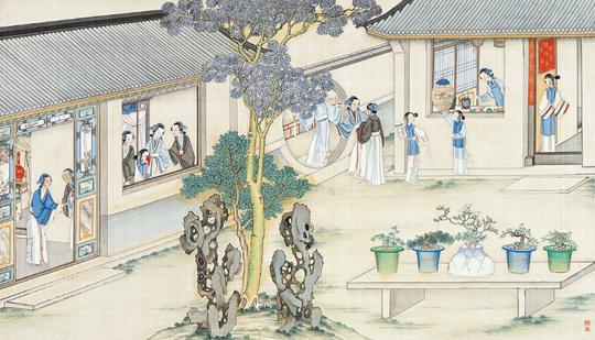 孙温工笔画《红楼梦》绘全本,性感美女,古装美女,旗袍美女,ps素材