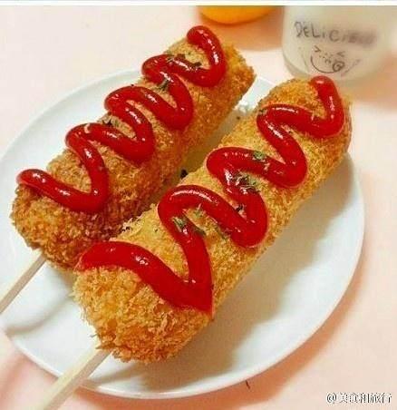 酥脆芝士热狗的做法