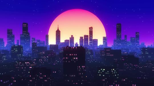 4k唯美城市夜景_3840x2160_高清视频素材下载(编号:)
