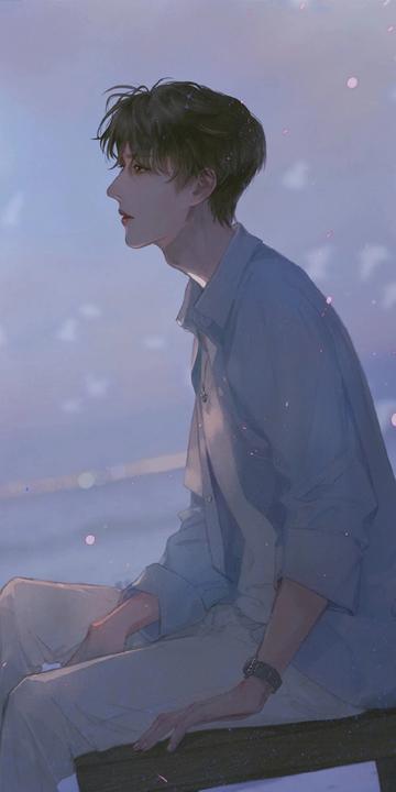 瑟瑟的情侣背景图