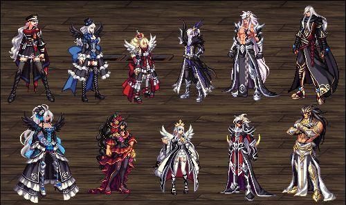 dnf天空10权倾天下套站街特效天10皓彩傲世枭杰套外观