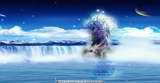 唯美梦幻背景唯美素材高清素材年会视频多媒体