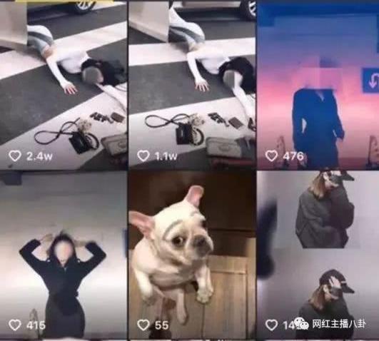 抖音女网红为涨粉横躺马路拍炫富摔,被交警罚款!