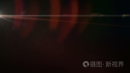 转型期光束是理想的音乐录影带、电影、广告或任何其他媒体格式更新基本素材元素包短视频