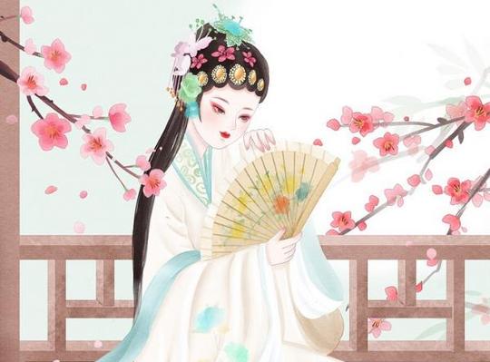 于歌声中挽住春天，暮春时节，来听听这四首关于花落的古风歌曲