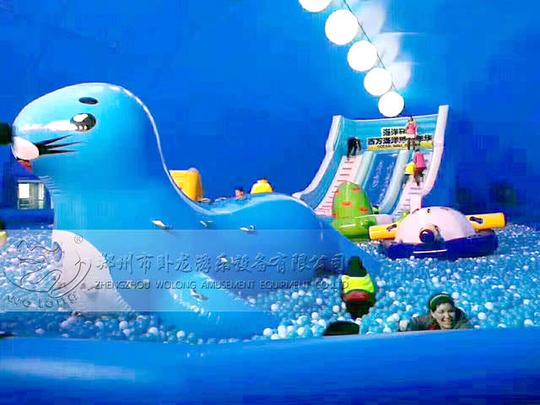 做儿童生意没有好项目的话百万海洋球乐园会