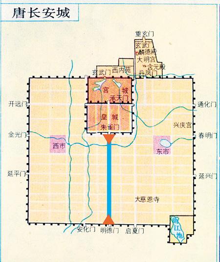 唐朝繁盛的表现,以长安为例