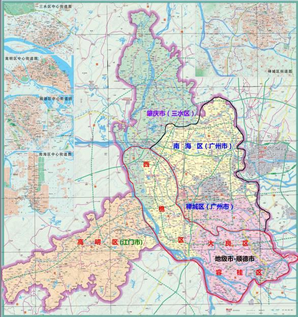 史上最强建言:广佛合并,拆分佛山,成立顺德市!-广东-.