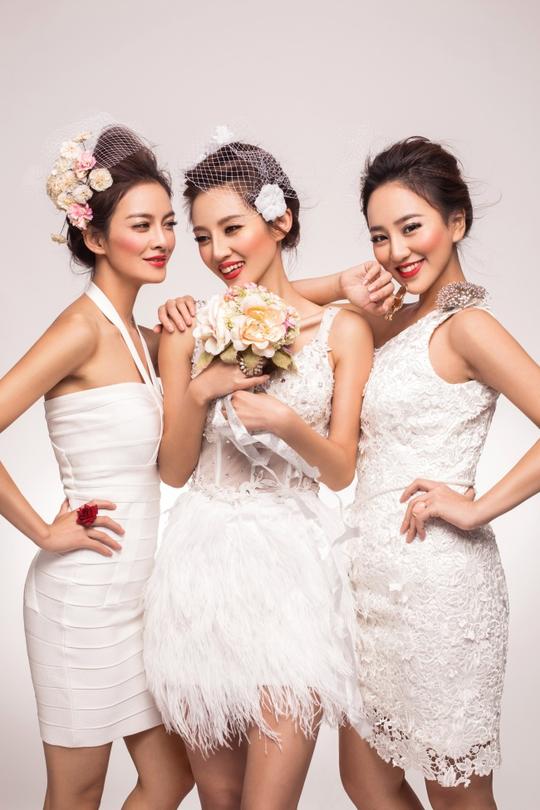 婚纱照图片美女闺蜜婚纱照高清图片下载_素材之家